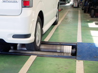 コースでの検査イメージ